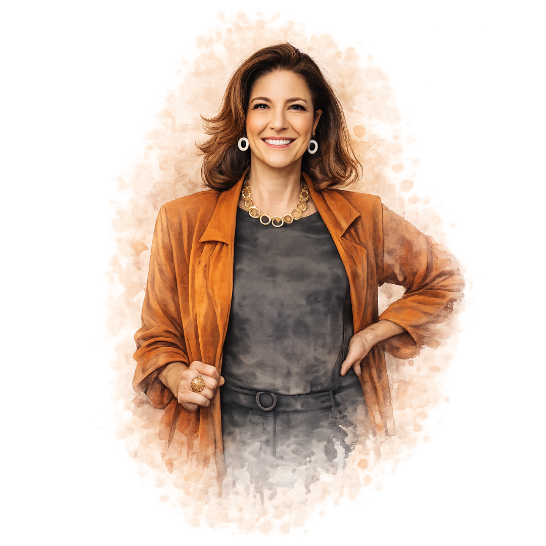 Déa Sad, proprietária da Scenarium, falando sobre melhorias na apresentação de produtos na boutique